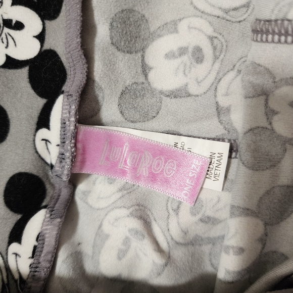 Lularoe Mickey Mouse OS Leggings - Picture 3 of 4